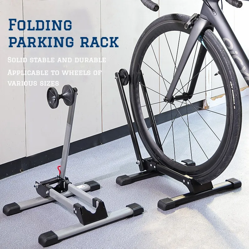 

Folding Bicycle Parking Rack Mountain Road Universal Bicycles Maintenance Fixed Bracket Indoor Bike Display Bracket