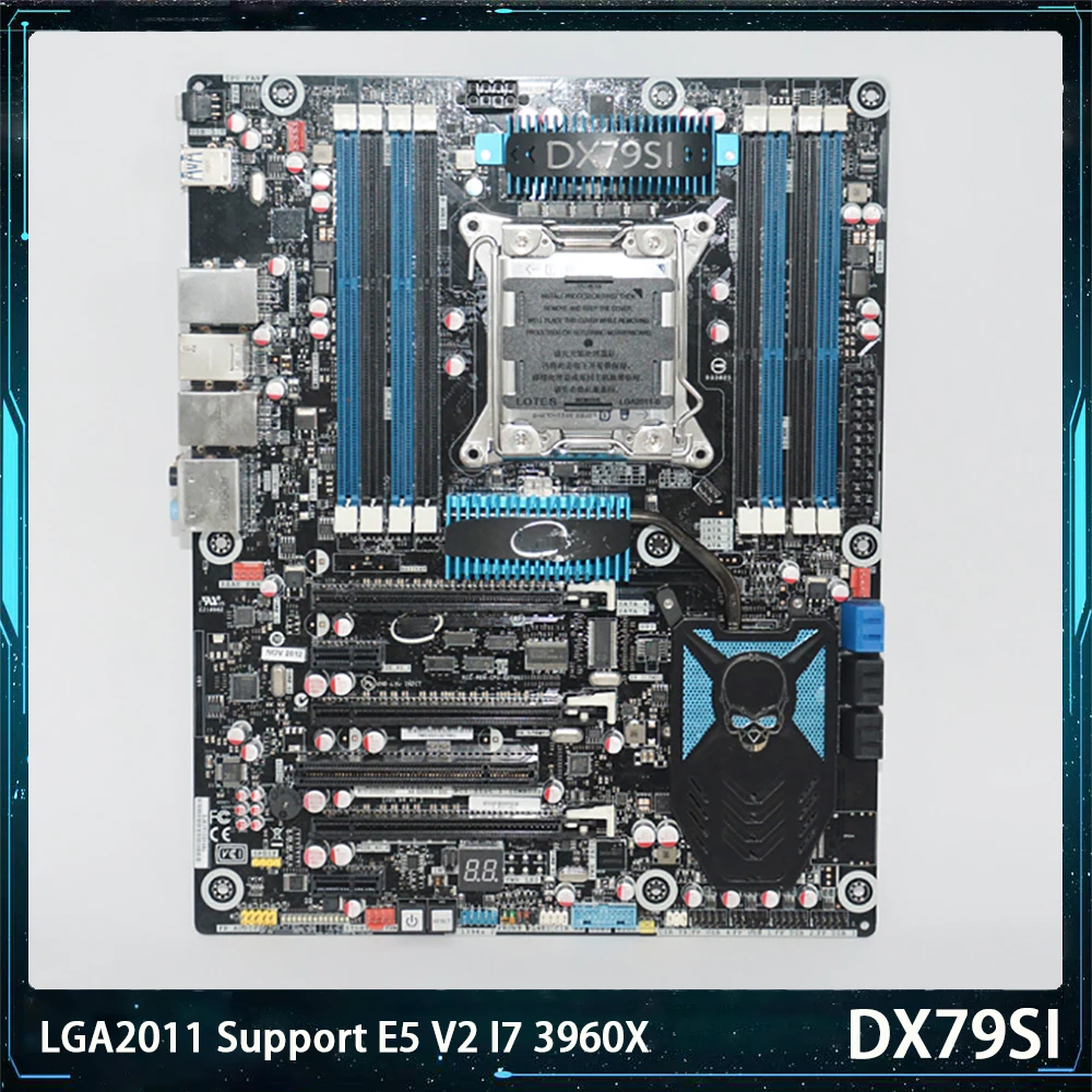 DX79SI For Intel LGA2011 Support E5 V2 I7 3960X CPU X79 Motherboard