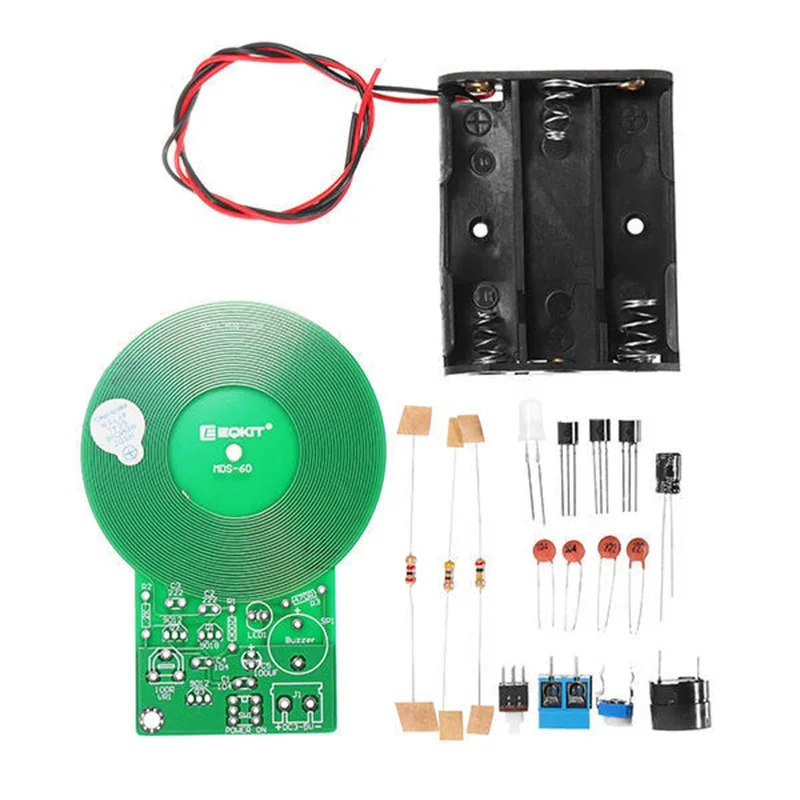 Electronic Kit Metal Detector DIY Kit DC 3V-5V 60mm Non-contact Sensor Board Module DIY Electronic Part Metal Detector DIY Kit