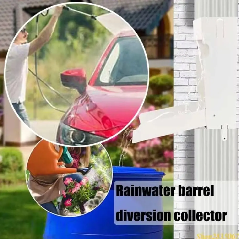 Metal Rainwater Collection Diverter Catching Environmentally Friendly Rain Barrel Diverter Diverter Colander System