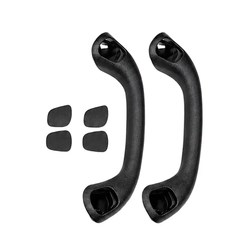 

ABOK-Front& Rear Roof Grab Handles(2PCS) For Land Cruiser LC200 For Lexus LX570 08- 21 74610-60120-B0 74620-60100 A+ B Pillar Ha