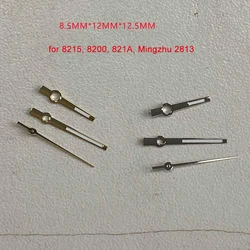 Watch Hands Three Needles Green Luminous Watch Pointers for 8215/8200/821A/Mingzhu 2813 Movements DIY Replacement Repair Parts