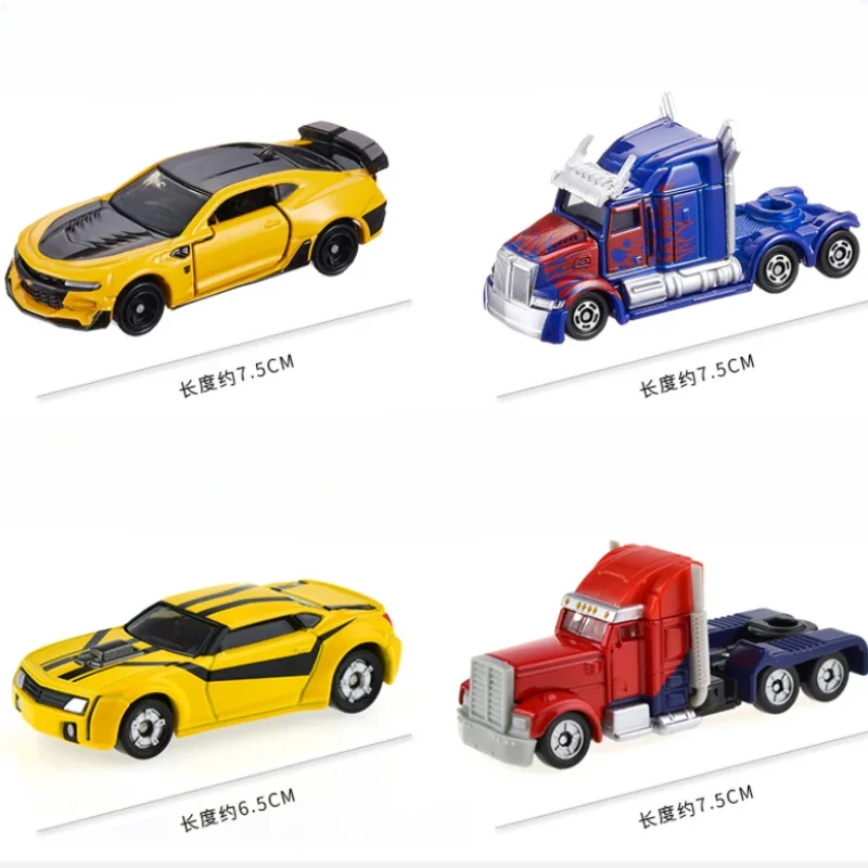 TAKARA TOMY Tomica Diecast Hello Kitty My Melody Transformers Action Figure Alloy Car Model Miniature Toy Gift for Children Boys