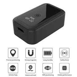 GF-22 GPS-locator Draadloze intelligente nauwkeurige positionering Auto Motor Anti-diefstal Tracker
