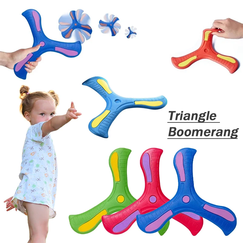 

1-20PCS Boomerang for Adults Soft Foam Design for Outdoor Play Boys and Girls Speed Racer Fast Catch Boomerang Toys for Teens