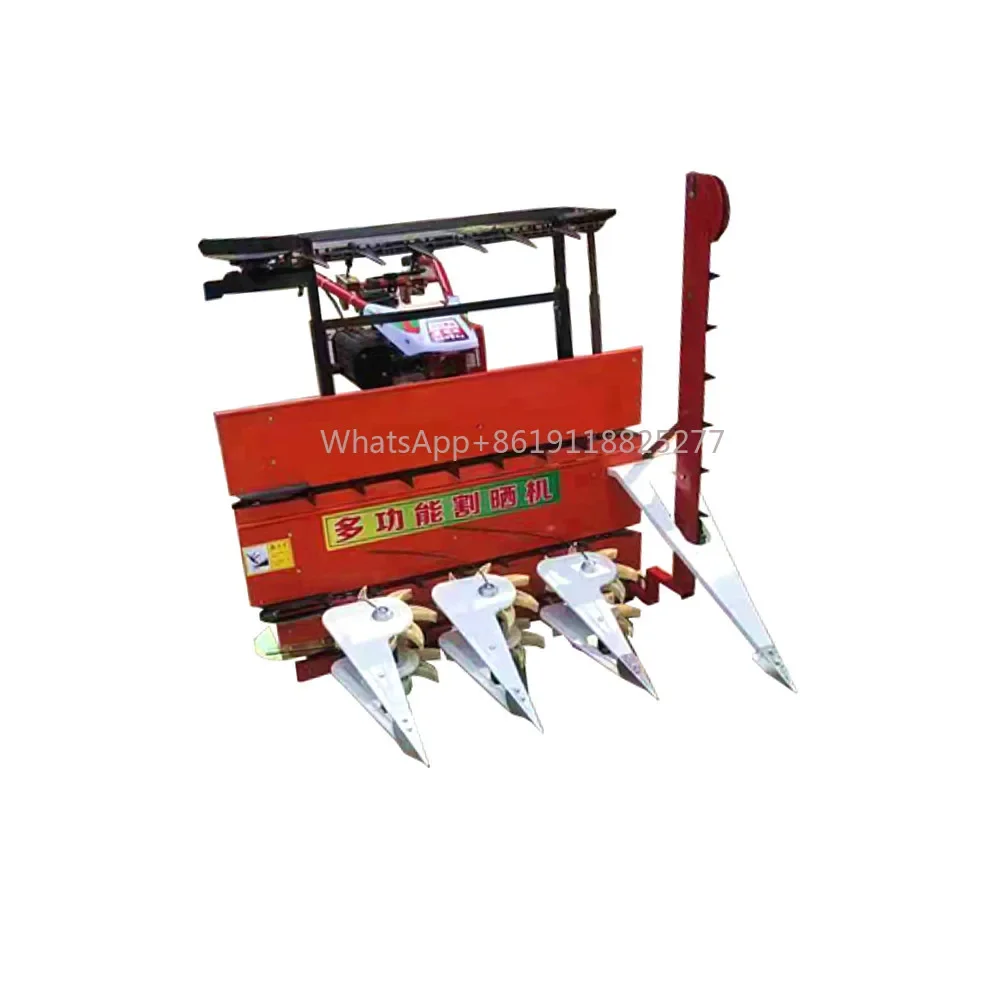 Low fuel consumption harvester Multifunctional king bamboo grass harvester
