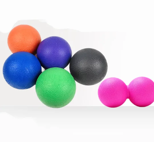 Solid fascial ball TPE meridian dredging hockey foot massage peanut ball relaxing acupoint pressing ball