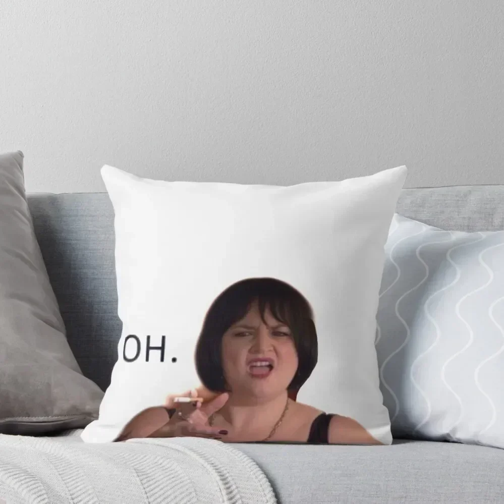 

Nessa “Oh” Gavin & Stacey Quote Throw Pillow Decorative pillow case Cushion Cover Christmas Pillow Covers