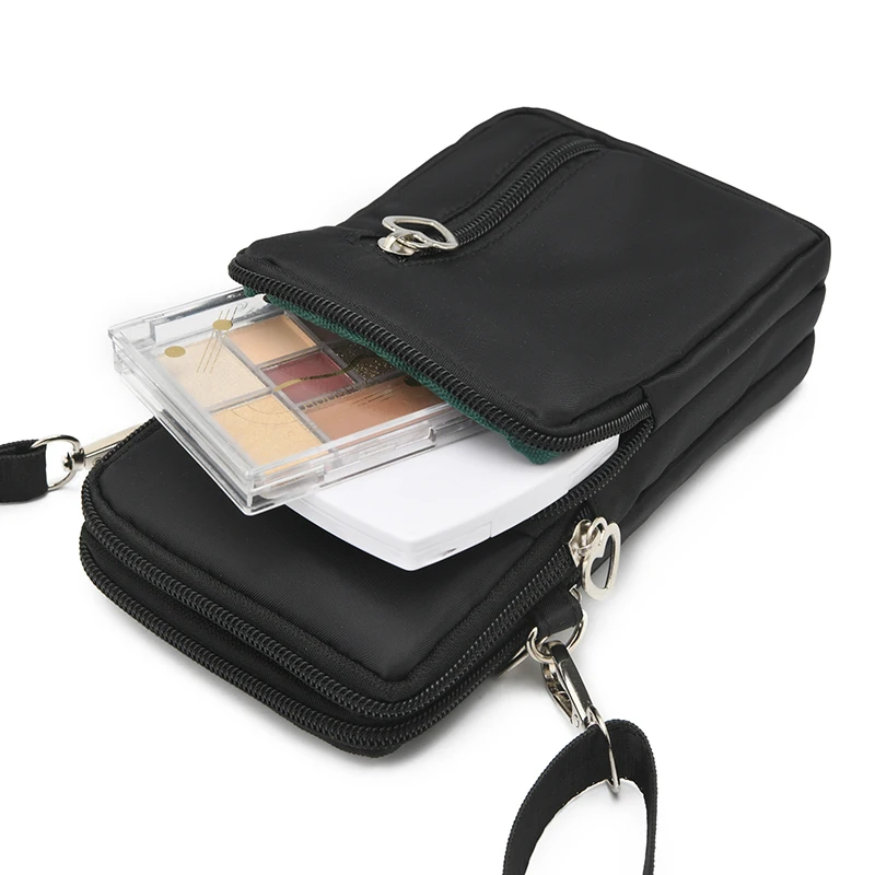 Handytasche - Damen-Umhängetasche - kleine Sommertasche für Mobiltelefone - Taschenbörse für Hände und Handgelenk – Detail 15