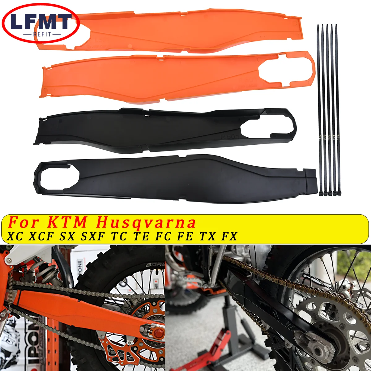 

Motorcycle Swingarm Swing Arm Protector For KTM SX SXF XC XCF Husqvarna TC TE FC FE 125 150 250 350 450 500 2013-2022 GAS GAS