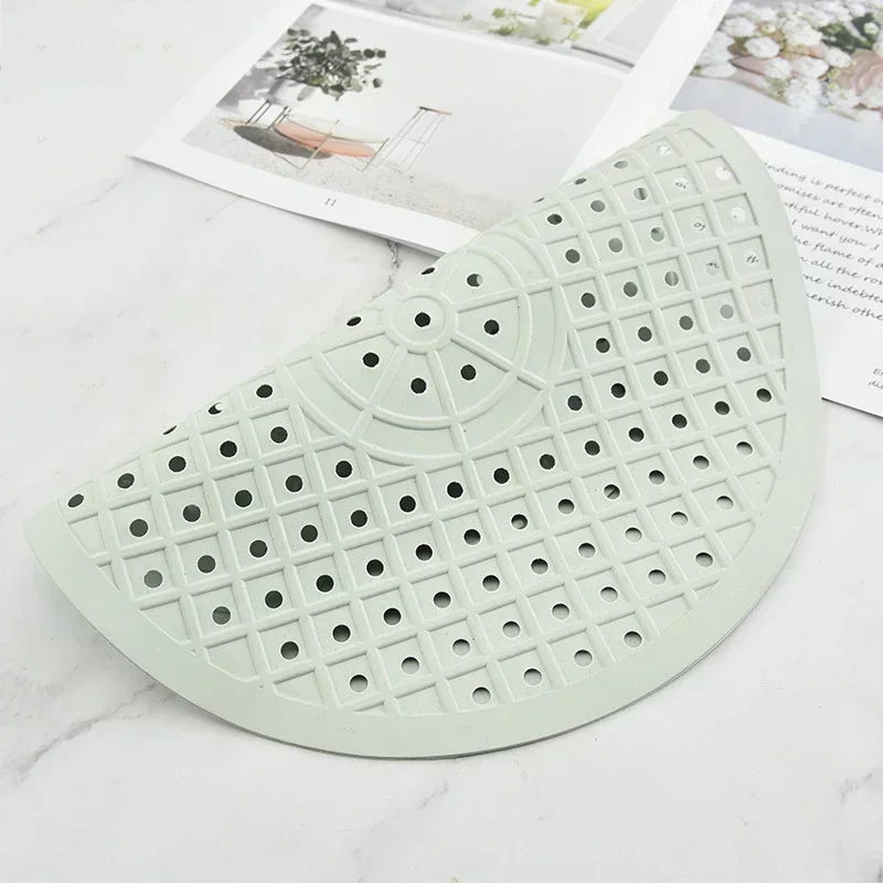 New Kitchen Table Anti Slip TPR Sink Mat Dishes Heat Insulation Protector Bathroom Accessories