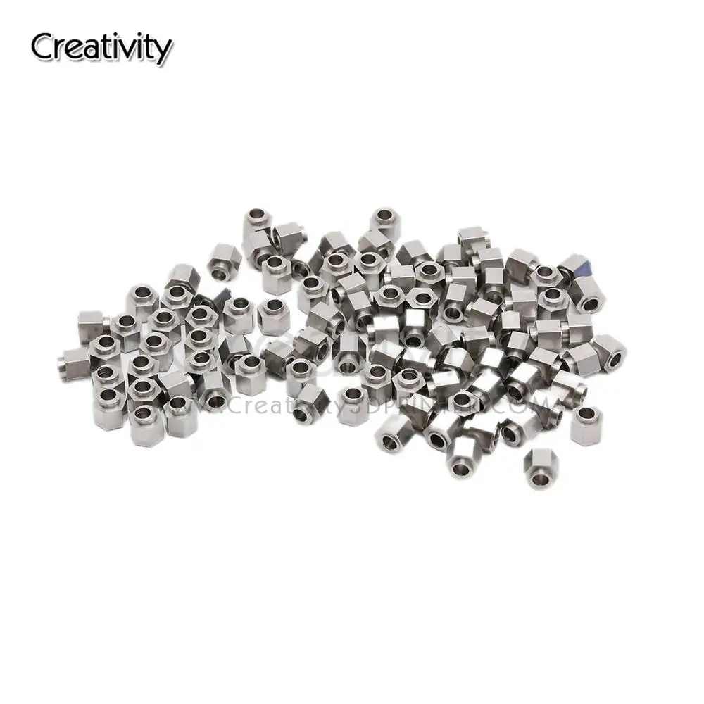 10/20/100PCS Drukarka 3D Przekładka mimośrodowa V Koło mimośrodowe Kolumna Izolacja Śruba Nakrętka V Szczelina Otwór ze stali nierdzewnej 5MM