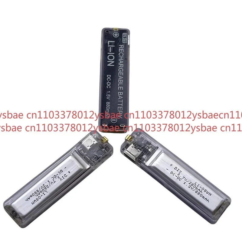 DIY NEW 3X USBC Rechargeable Gumstick Battery NC-6WM NH-14WM NH-10WM For SONY WALKMAN
