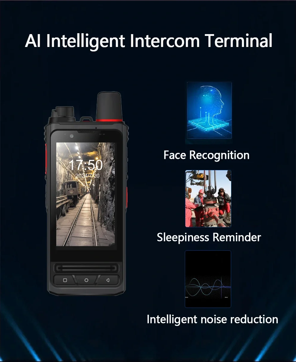 Android 4G LTE GSM Poc Radio 4g Network Mobile Two Way Radio 5000km Long Range Zello Ptt Global Walkie Talkie