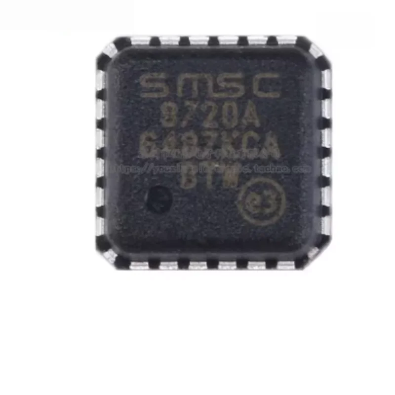 10PCS 100% Original LAN8720A-CP-TR  Ethernet PHY Transceiver 10/100Mbps RMII QFN-24