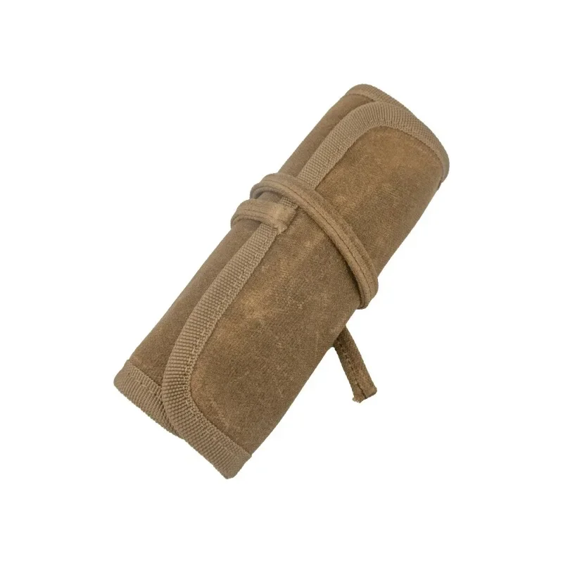 Holds 3 Sticks Cigar Bag Brown Portable Canvas Cigar Travel Storage Case Smoking Accessories