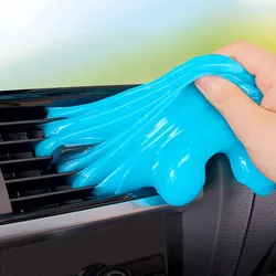 Gel de limpieza para lavado Interior de coche, Herramientas de limpieza de Interior de coche, barro mágico, ventilación automática, teclado de ordenador, eliminador de polvo y suciedad