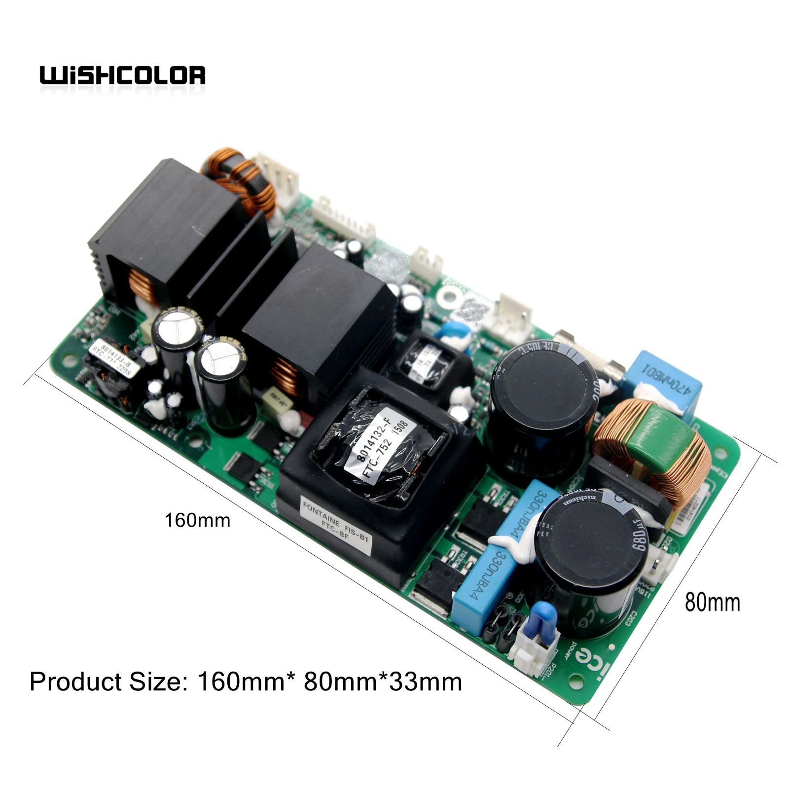 Imagem -05 - Wishcolor Icepower Digital Stereo Channel Amplificador Board Hifi Stage Amp com Acessórios H3001 Ice125asx2