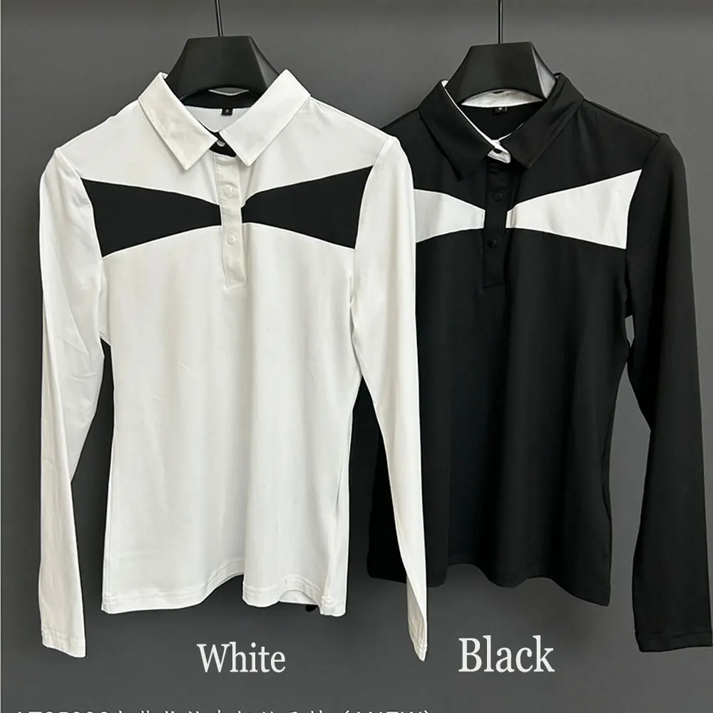 

2025 New Golf Women's T-shirt Autumn Sports Shirt, Comfortable, Skin friendly, Breathable, Free Shipping