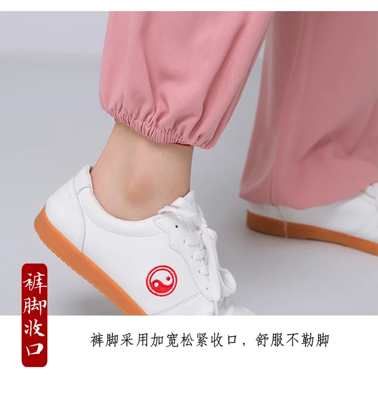 Tai-Chi-Anzug aus Baumwoll-Leinen für Damen und Herren, 5 Farben, Kampfkunst-Kung-Fu-Anzug für Baduanjin-Aufführungen, Frühling/Sommer – Detail 18