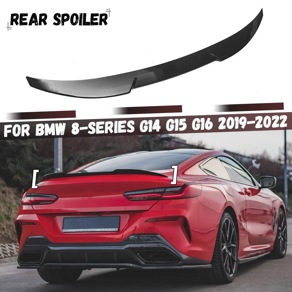 

Декоративный спойлер-сплиттер на крышку багажника для BMW 8-й серии G14 G15 G16 2019-2022