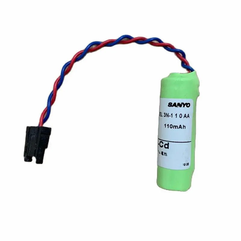 1pce 3N-110AA 3.6V 110MAH Rechargeable Battery Pack