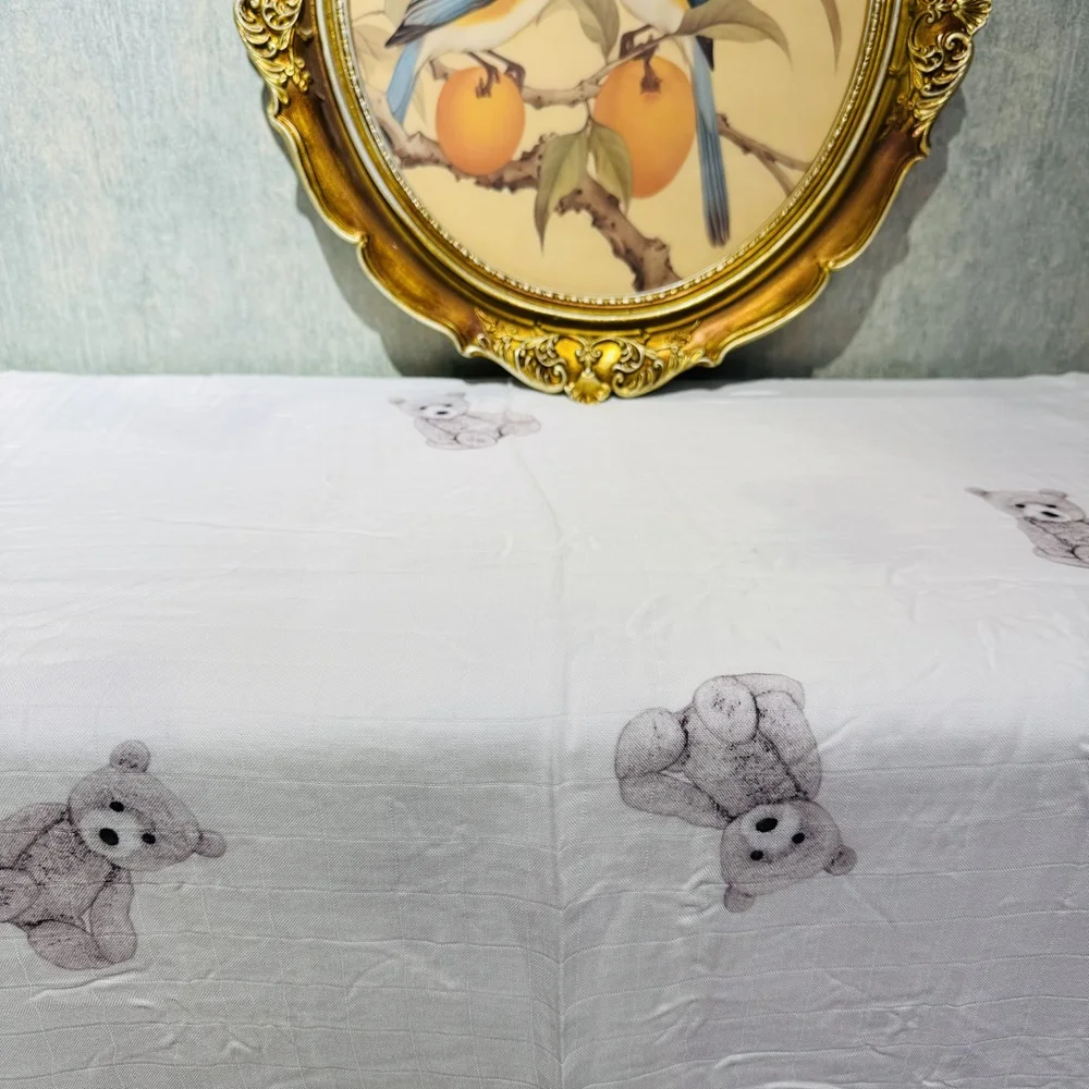 Mushroom120x120 سنتيمتر 100% الخيزران الطفل التقميط لينة الوليد التفاف البطانيات الطفل الشاش قماط بطانية قماط بطانية منشفة استحمام #6