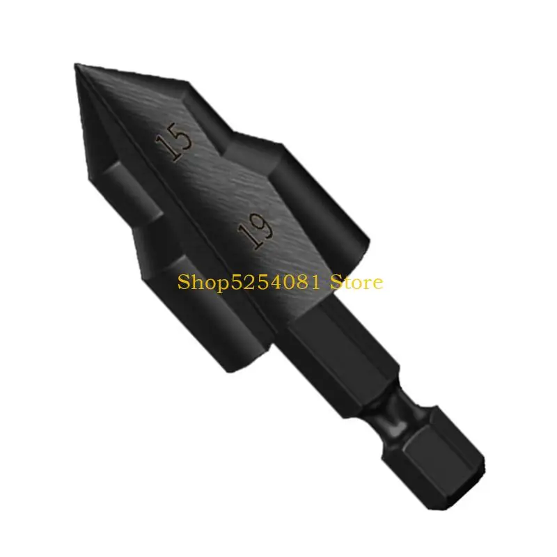 AXYC Pipe Lifting Drill Bit Water Pipe Expansion Drill Puncher Reamer Drill with 1/4 Inch Shank Water Pipe Hole Expansion