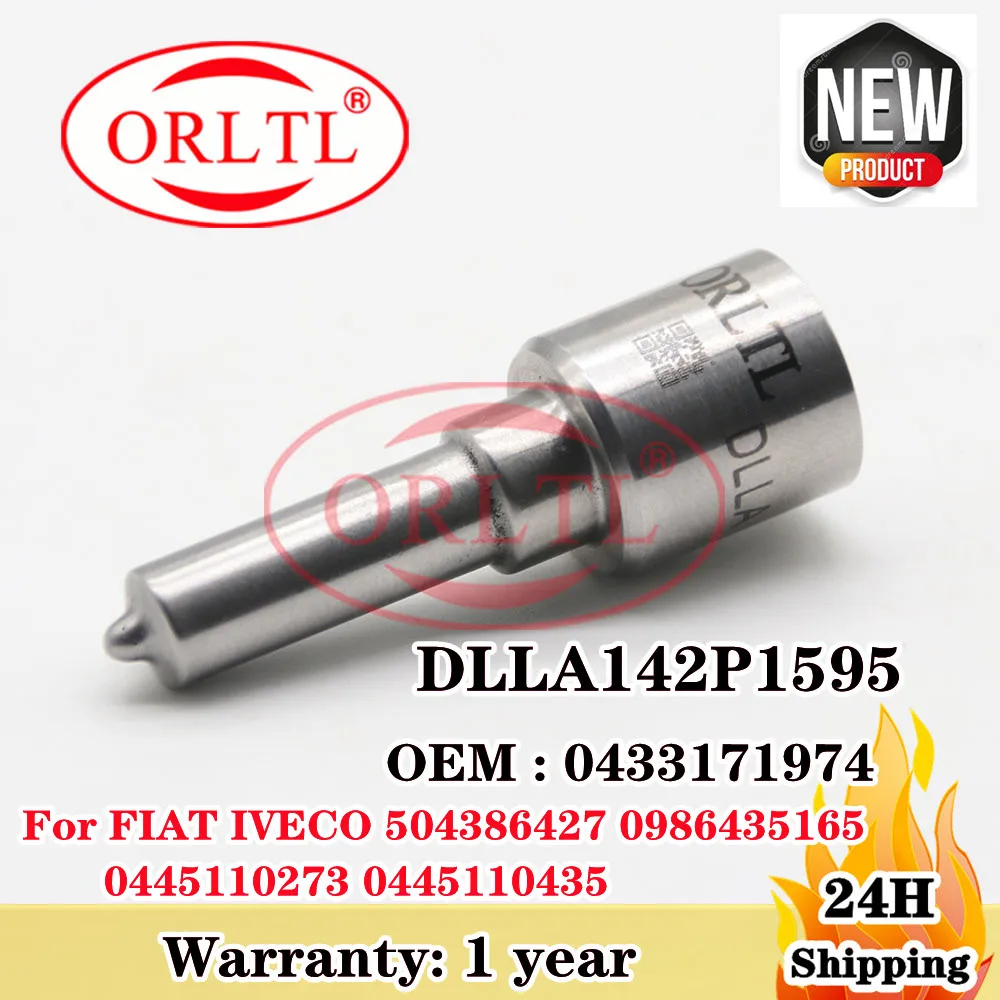 DLLA142P1595 Fuel Injection Nozzle 0 433 171 974 For FIAT For IVECO 504386427 0 445 110 273 0 445 110 435 0986435165 ORLTL