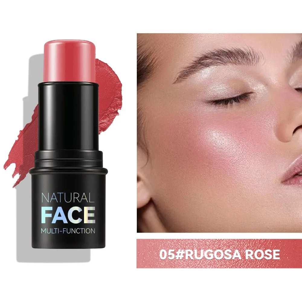 New Face Contouring Bronzer Stick Brightening Face Makeups Highlighter Multi-functional Blusher Cream for Women Girls