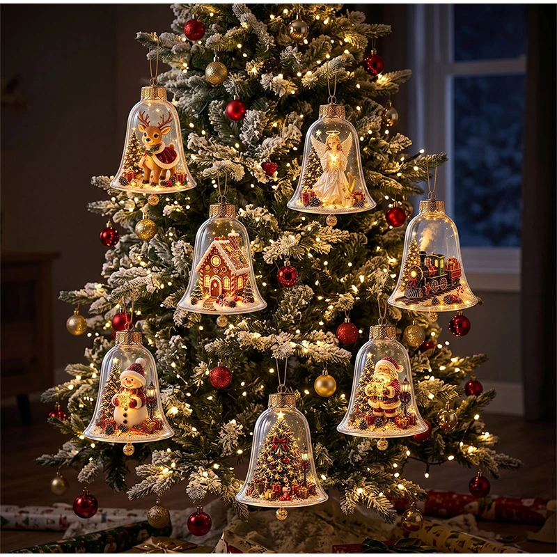 2026 Warme LED-Weihnachtsglock – Plastic Dome Clear Bewertung und Preis