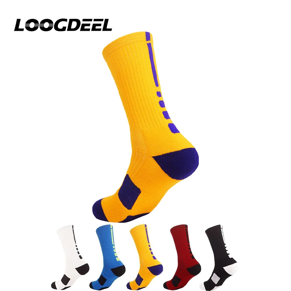 

Loogdeel 1 пара молодежных носков-полушорт для студентов, детские баскетбольные носки, элитные тренировочные спортивные носки для мальчиков