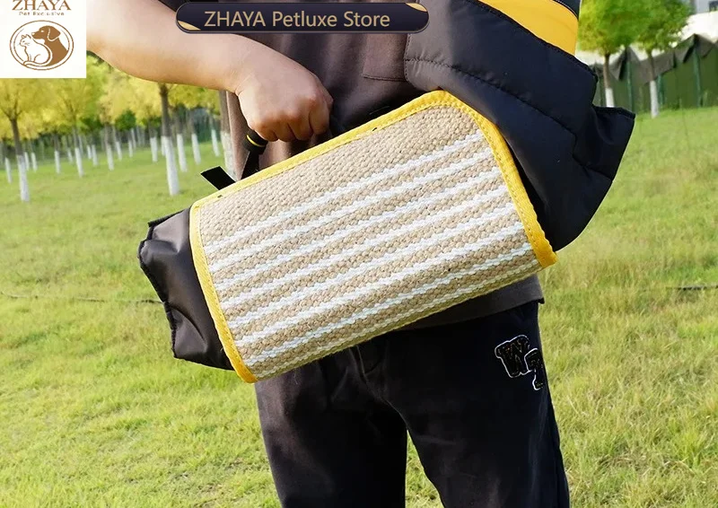 ZHAYA Professional Dog Bite Training Sleeve Heavy Duty Durable Reinforced Inner Liner Chew Toy Bite Target Pet Training Set