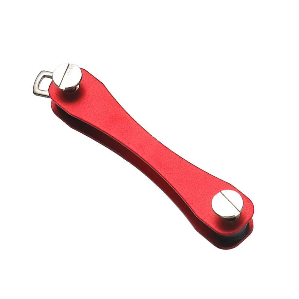 คลิปกุญแจโลหะขนาดกะทัดรัดพวงกุญแจพวงกุญแจ Key Organizer Gadget กล่องเก็บขายร้อน
