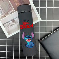 500ML Stitch Cartoon 304 Stainless Steel Water Bottle Portable Leak Proof Insulated Cup Student Outdoor Camping Water Bottle