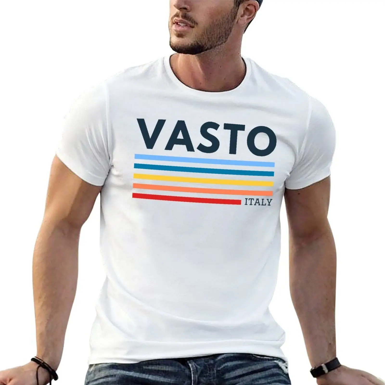 Vasto Italy T-Shirt valentines boutique clothes blanks fruit of the loom mens t shirts