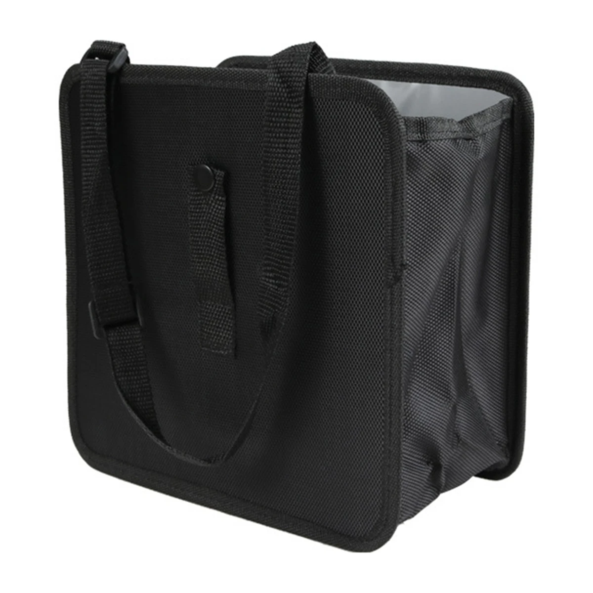 Foldable Car Trash Can 6.58L Car Trash Organizer Bin Portable Hanging Car Dustbin Storage Bag with Adjustable Strap Waterproof