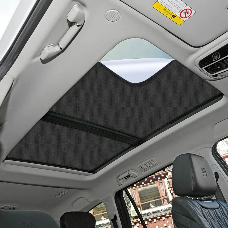 

Car Suede Fabric Anti-uv For GWM TANK 500 2022-Present Electrostatic Adsorption Sunroof Sunshade Auto Heat Insulation Skylight