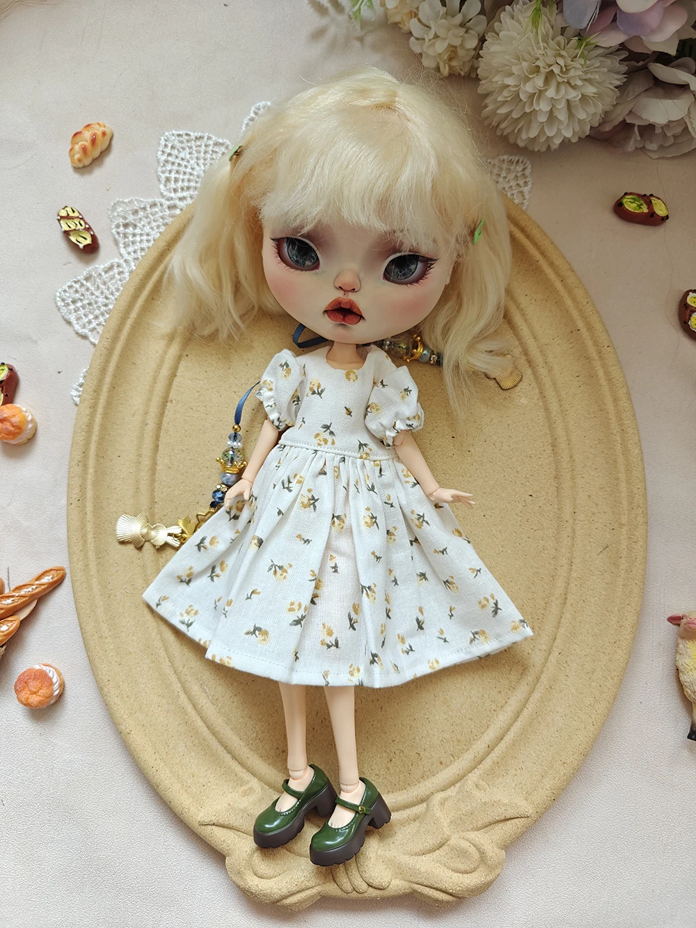 Nouveau Blythe poupée vêtements mignon quotidien automne ensemble vêtements pour Ymy Licca Azones Ob22 24 27 YMY blythe vêtements poupée accessoires