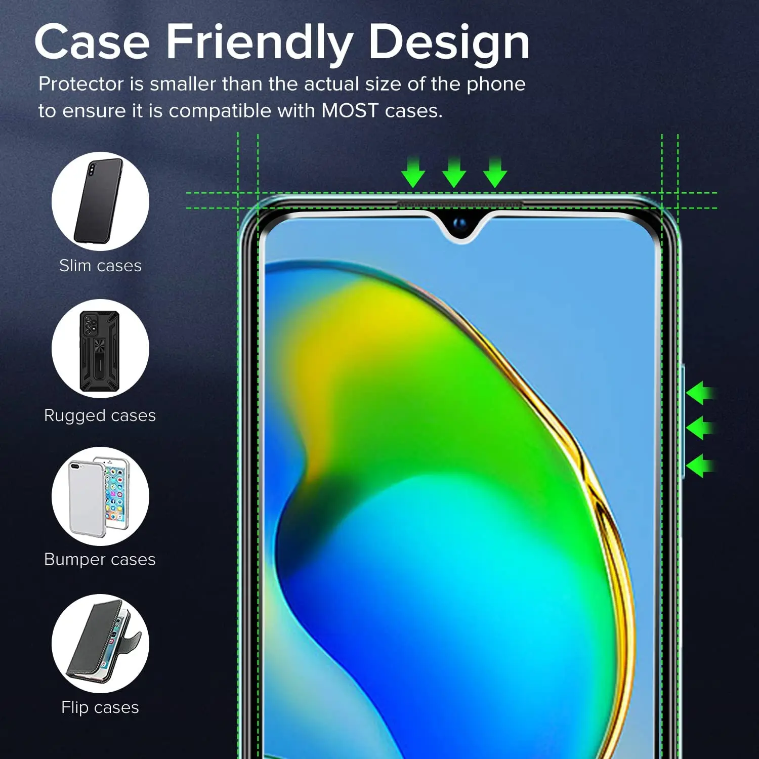 2/4Pcs High Auminum Tempered Glass For Ulefone Note 16 Pro Note 14 Note 11P Screen Protector Glass