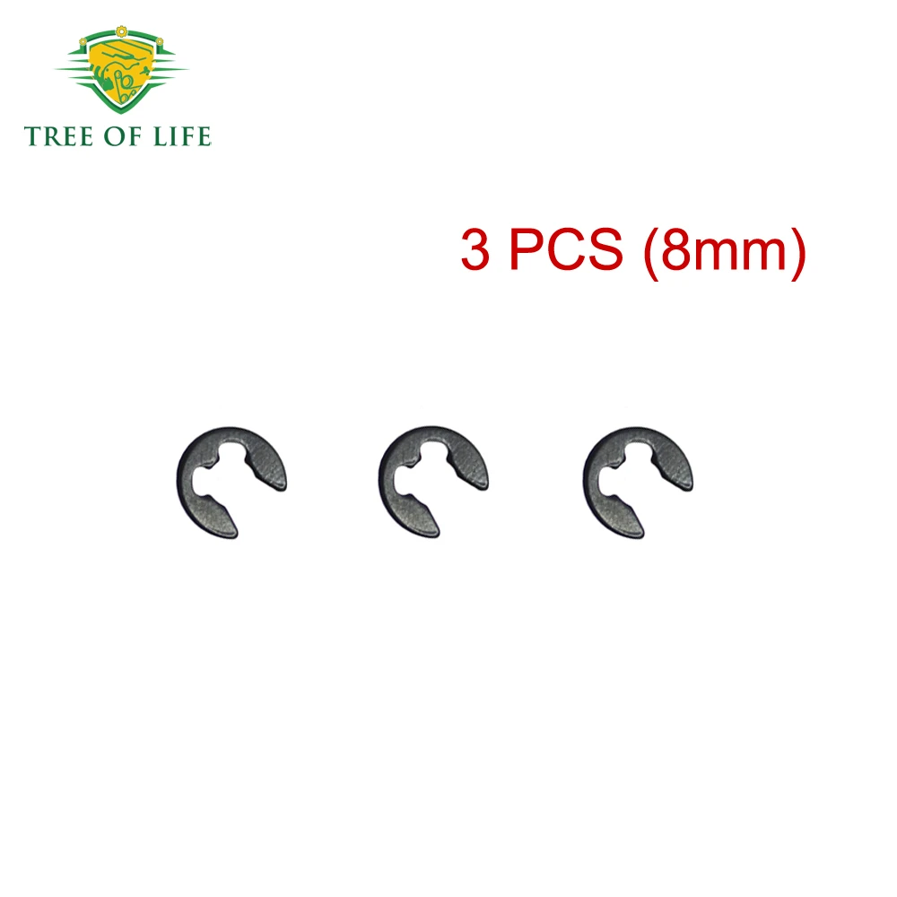 

3PCS/KIT Useful Durable Actuator Wastegate Circlip Accessories Black For PinT3 T34 T38 T04 Turbo Parts 8MM