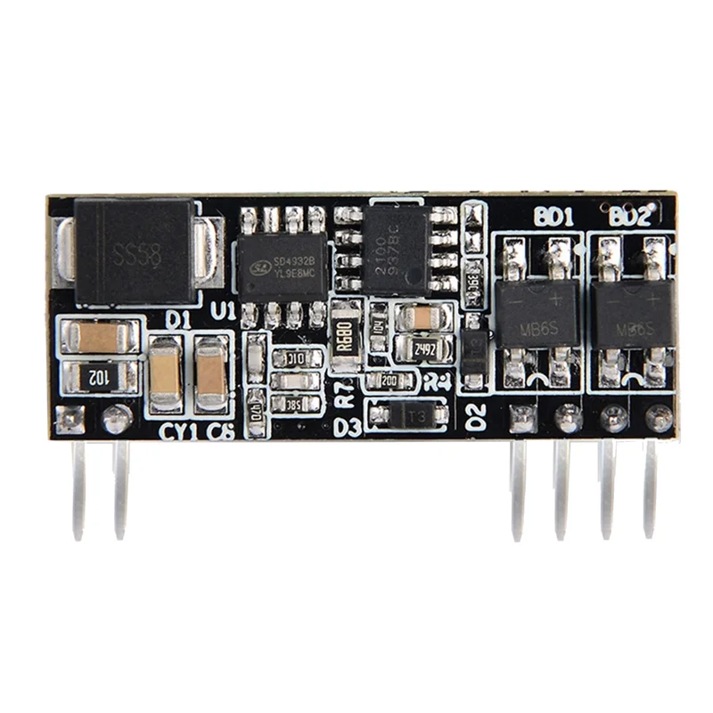 L72A-DP1435 12V Poe โมดูล Solid Capacitor ฝัง Pin ประเภทมาตรฐาน 48V เปลี่ยนขนาดเล็กรองรับ 100M Gigabit