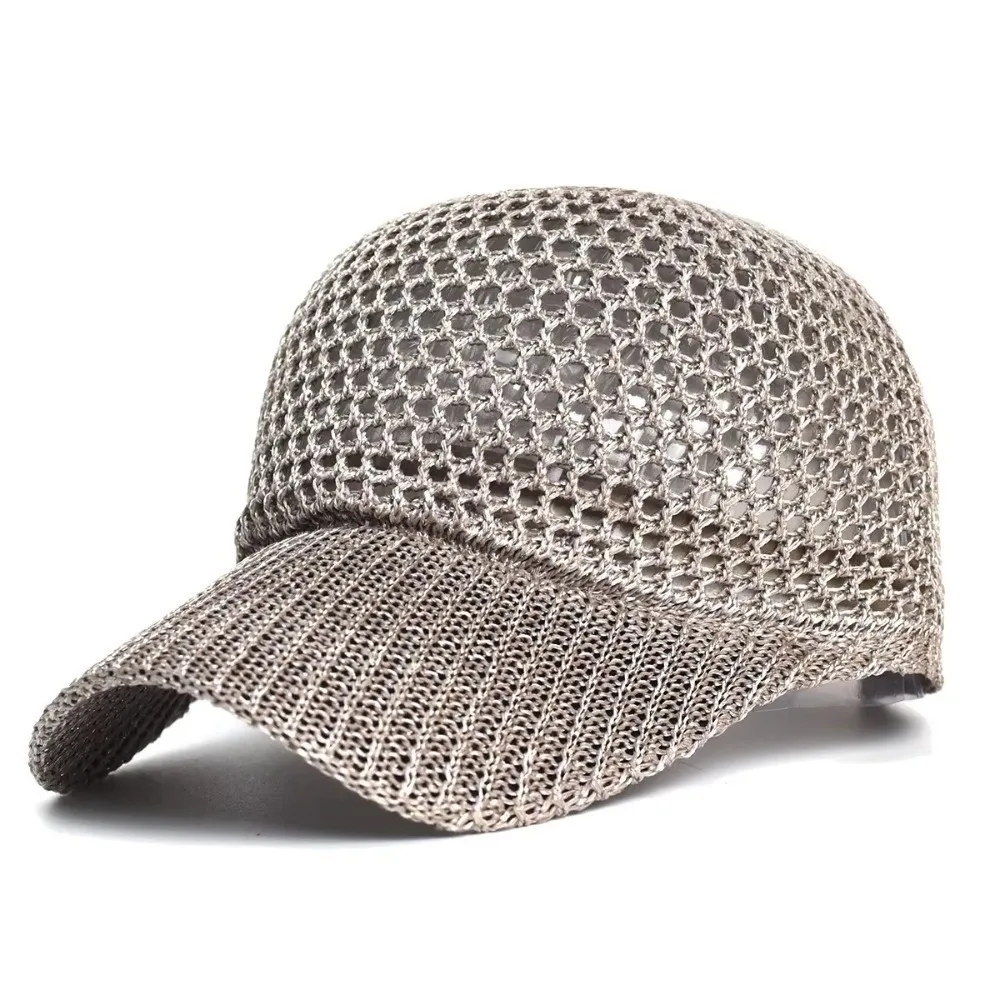 

Unisex Polyester Breathable Sun Hat UV Protection Foldable Mesh Duck Tongue Hat Snapback Lightweight Trucker Cap Hiking