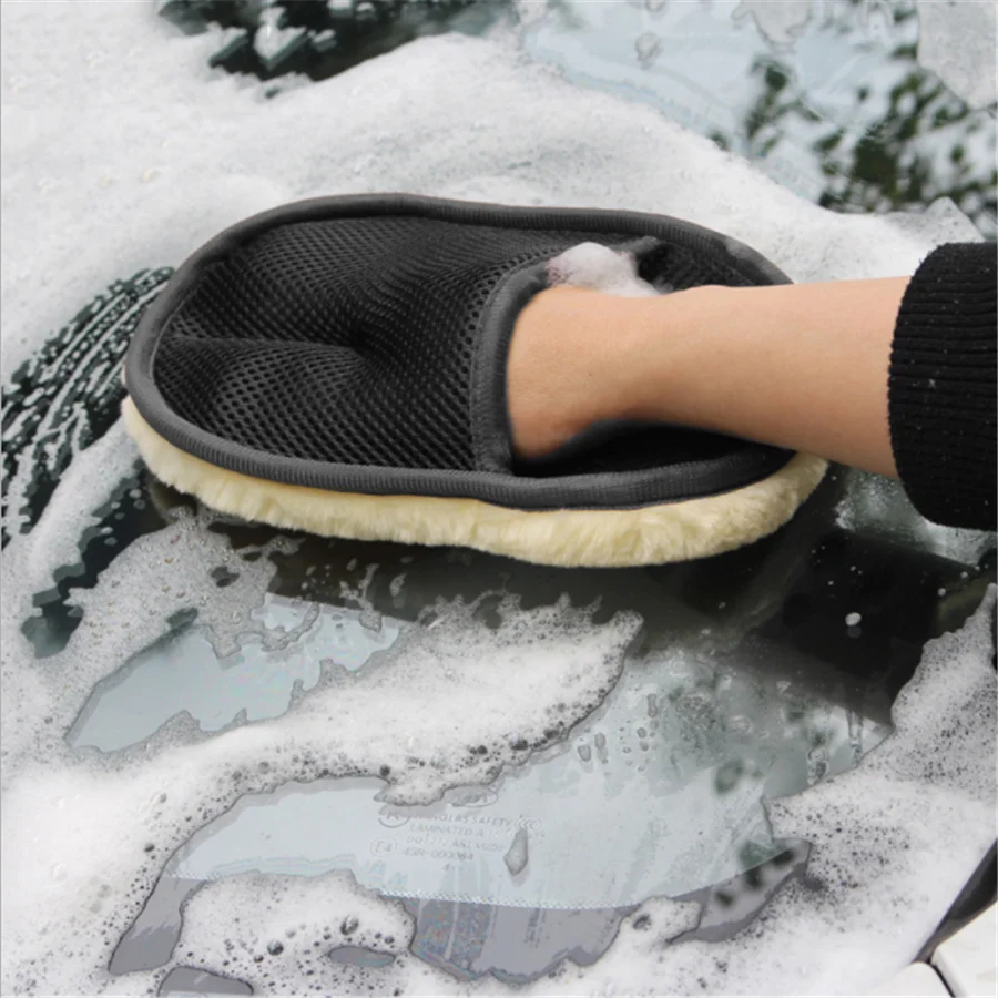 Car Styling Wool Soft Brush for citroen c4 c3 c5 berlingo c4 picasso for Honda civic fit crv accord