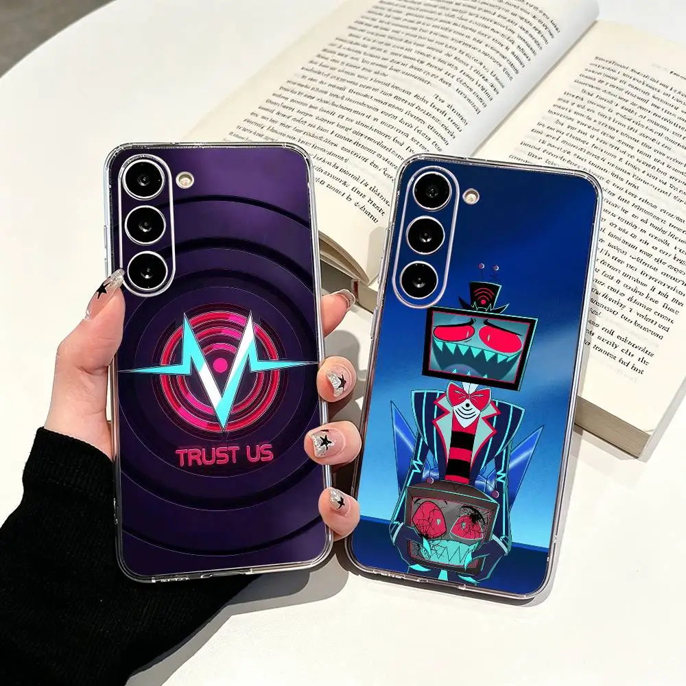 H-HazbinS Vox-x Hotel Trust Phone Case For Samsung Galaxy A71,A70,A52,A51,A40,A30 Transparent Cover