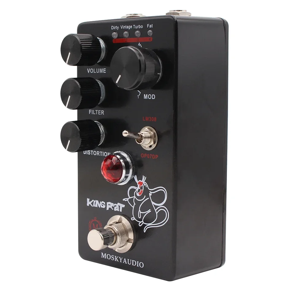 MOSKY King Rat Guitar Effects Fuzz Distortion Electric Guitar