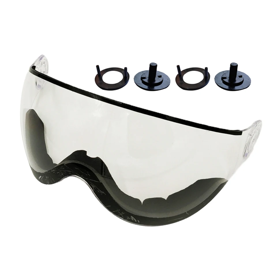 LOCLE MOON MS95 MS99 スキーヘルメットバイザースペアレンズ UV 保護