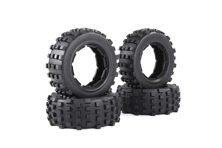 Conjunto de pneus off-road resistentes ao desgaste de alta resistência se encaixa em 1/5 ROVAN ROFUN HPI BAJA 5T 5SC