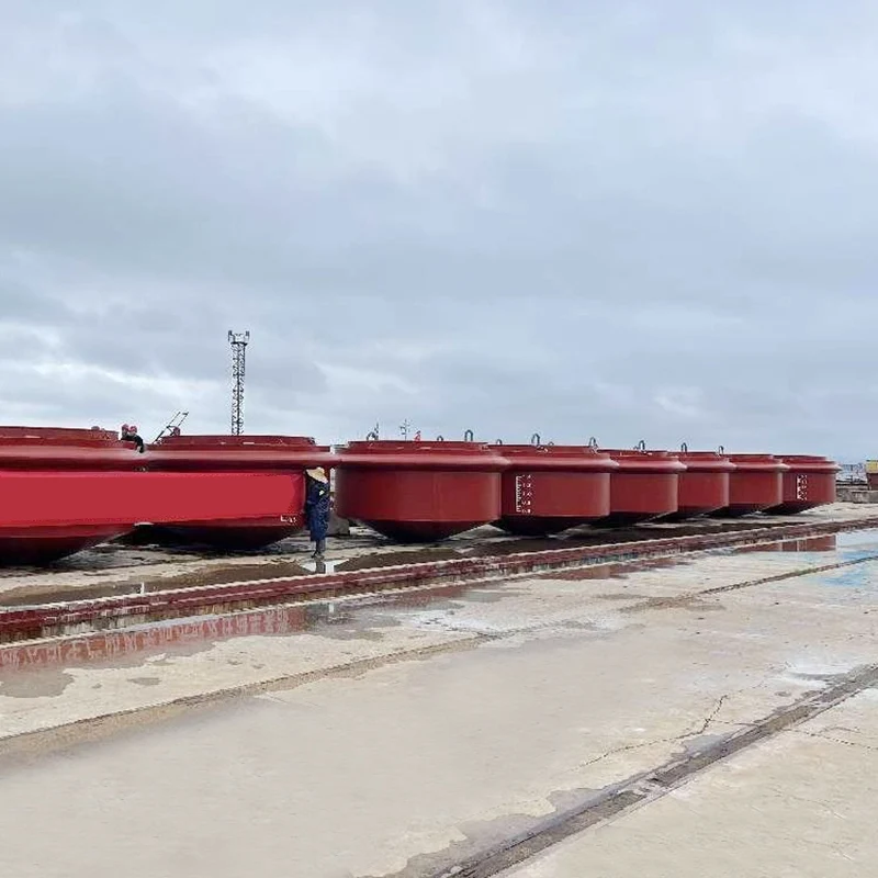 Professional High Quality Inflatable Floating Steel Mooring Anchor Buoys for Marine Vessels