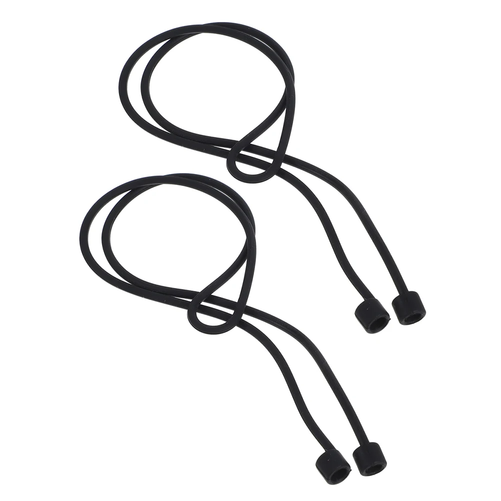 

2 PCS Earbuds Headphone Anti-lost Rope Replacement Cord Electric Wire Lanyard Work